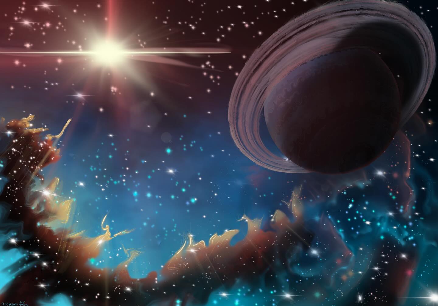 Night sky study
